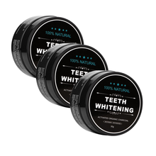 Pack of 3 Activated Charcoal Whitening Powder
