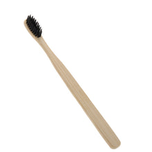 Activated Charcoal Whitening Powder + Bamboo Handle Toothbrush